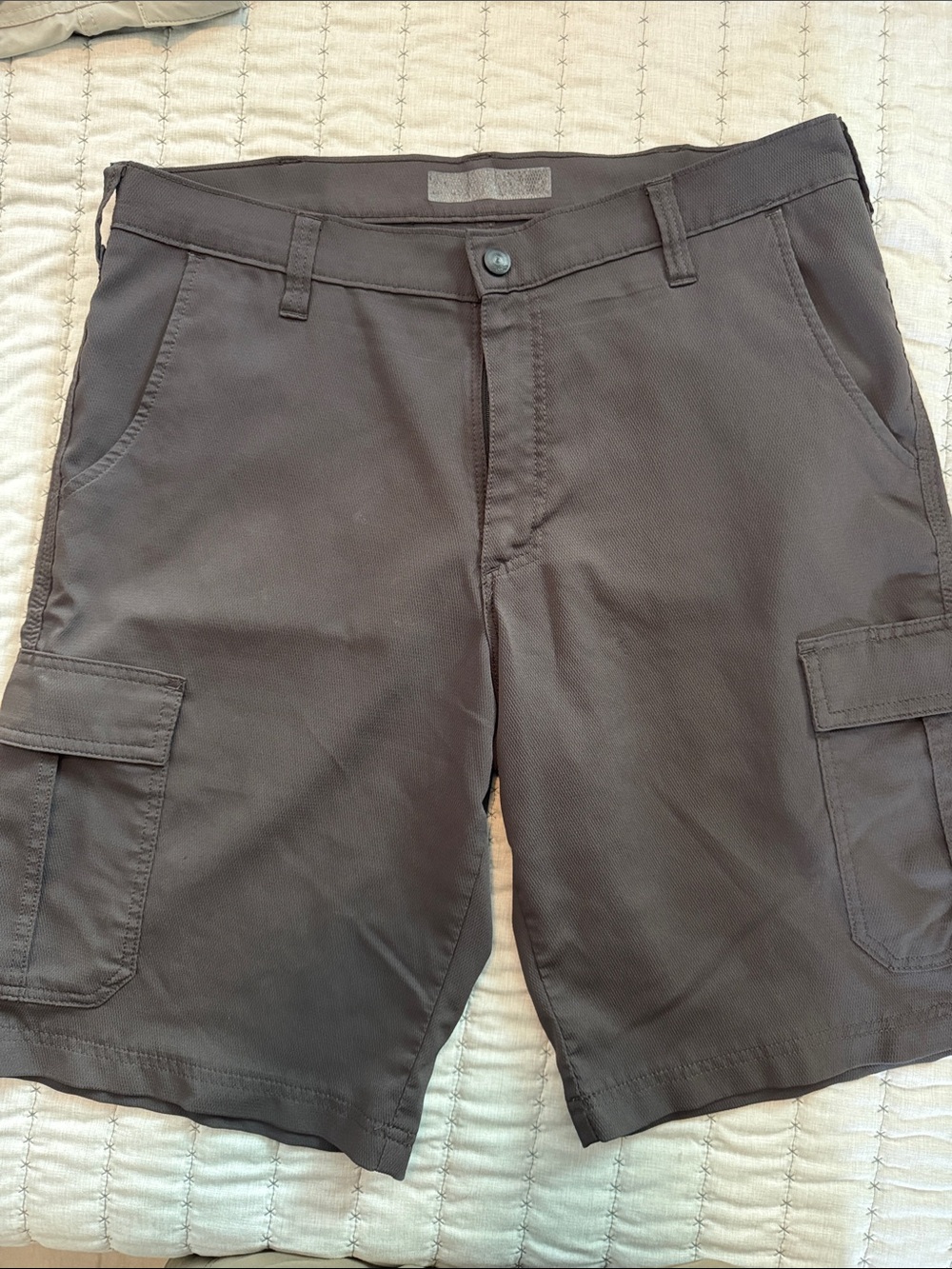 Lee Men's Cargo Shorts - Charcoal Gray